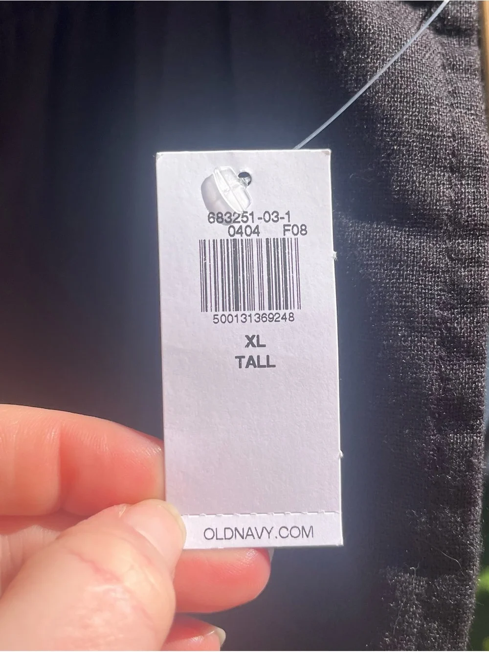 Old Navy Women’s High Rise Straight Leg Linen Blend Black Pull On Pants Size XLT